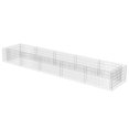 thumbnail image 2 of vidaXL Gabion Lit Surélevé Acier Galvanisé 450x90x50 cm, 2 of 5