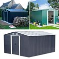 thumbnail image 3 of Relyard 12x10 Metal Outdoor Storage Garden Shed, 3 of 5