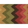 thumbnail image 1 of Ahgly Company Tapis d'Intérieur Lavables en Machine, Rectangle de Transition, Zone Rouge Tomate, 2' x 4', 1 of 7