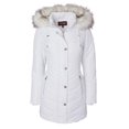 thumbnail image 2 of Manteau Matelassé Doublé en Peluche pour Femme, Longueur Plus Longue, 2 of 7