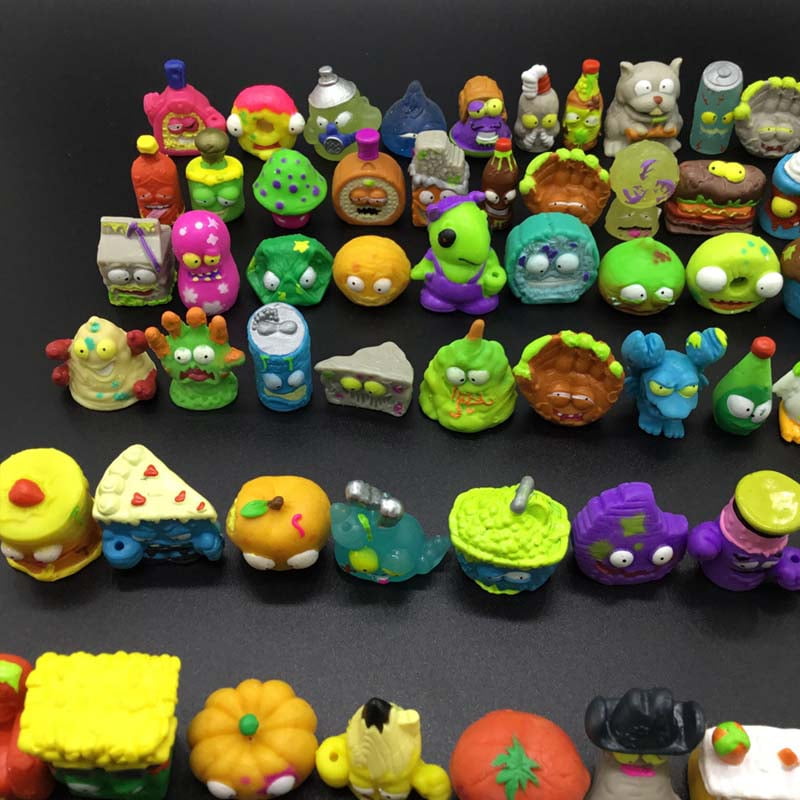 20-100PCS Zomlings Trash Dolls Mini Anime Action Figures Grossery