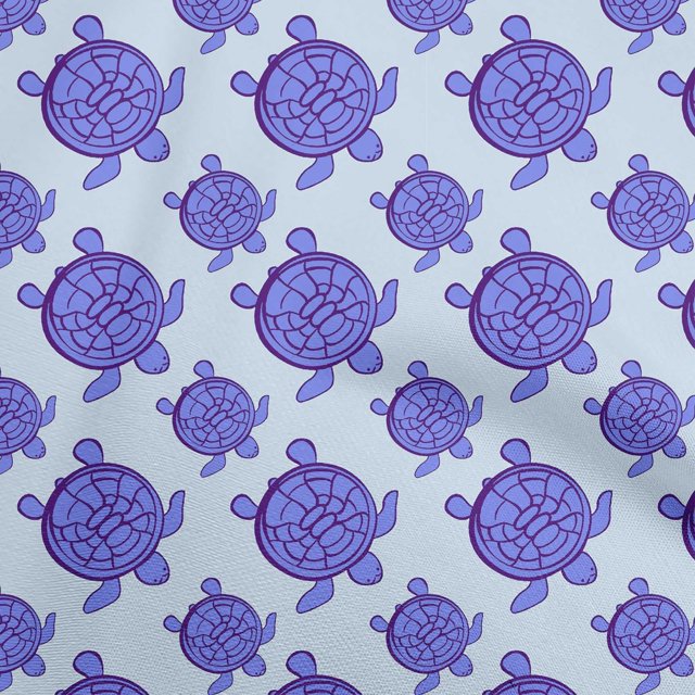 oneOone Polyester Lycra Medium Purple Fabric Nautical Sewing Craft Projects Fabric Prints By Yard 56 Inch Wide