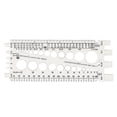 thumbnail image 2 of Nut Bolt Thread Gauge, Ideal Tool for Quick Bolt and Nut Sizing, Easy to Read, Robust with Wall Mounting Hole, Metric and Imperial Sizes with Nail Holes and Side Pins, Sturdy, 2 of 7