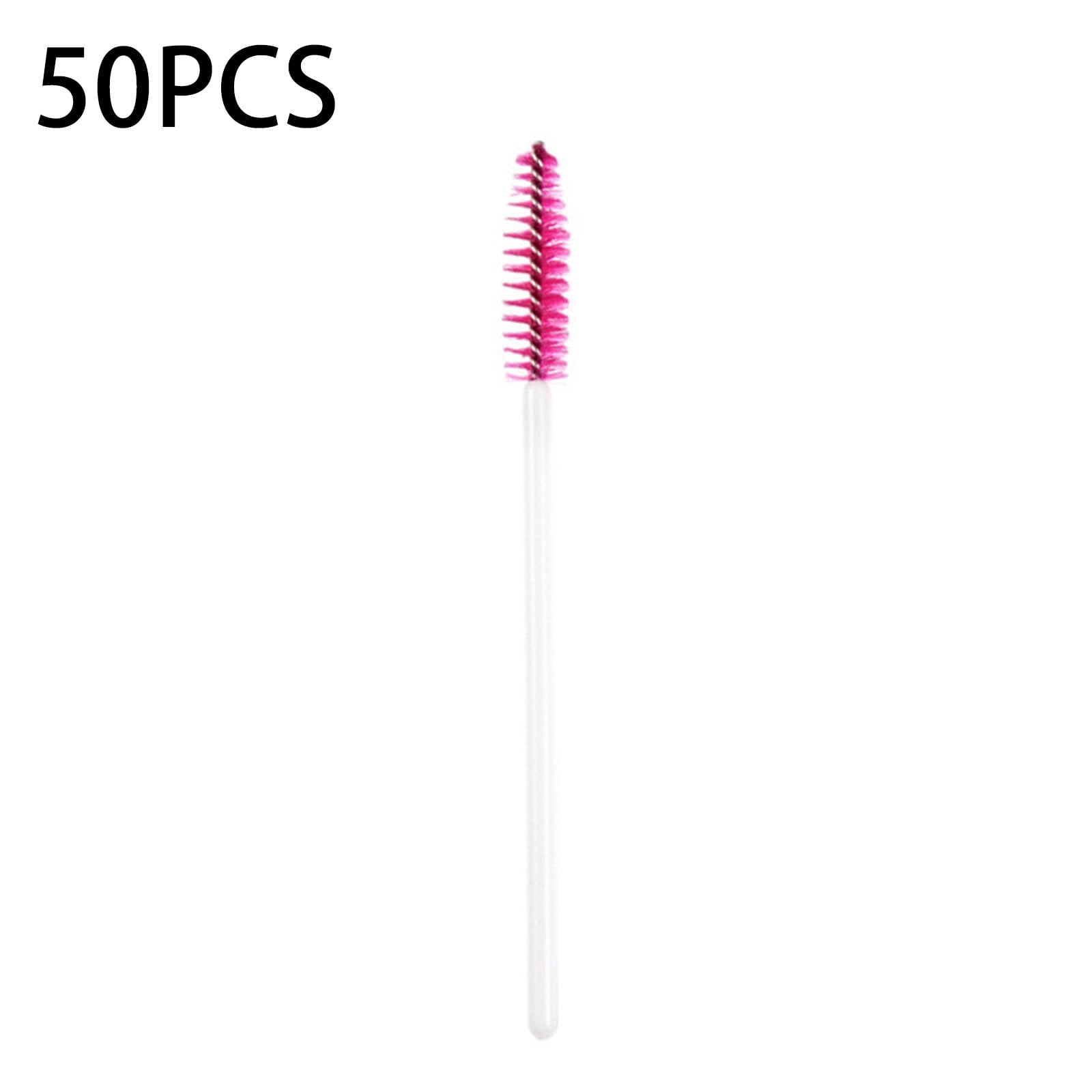 Hearth & Gear 50pcs Disposble Eyelash Brush Makeup Cosmetic Make Up Tool Give You A On Gothic Makeup Beauty Products for Teenage Girls Cute Makeup Brushes Flat Brush Set Brushes for Makeup Double Make