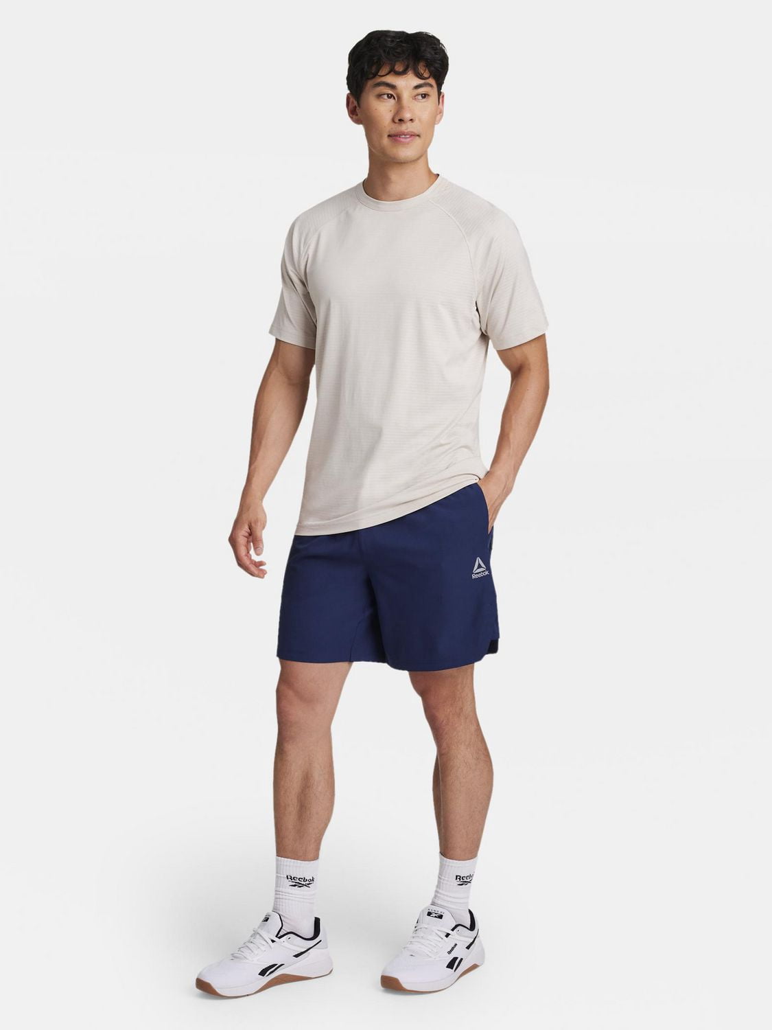 Reebok Men's Pace Breaker Training Short, 7" inseam