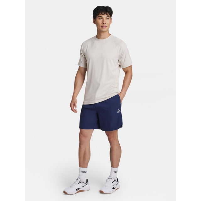 Reebok Men's Pace Breaker Training Short, 7" inseam