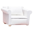 thumbnail image 3 of Single Sofa - Wide Application Single Gift Polyester Application Miniature Single Sofa chequer white, 3 of 7