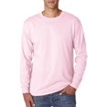 thumbnail image 2 of Jerzees T-Shirt à Manches Longues pour Hommes DRI-POWER Active, m, Rose Classique, 2 of 7