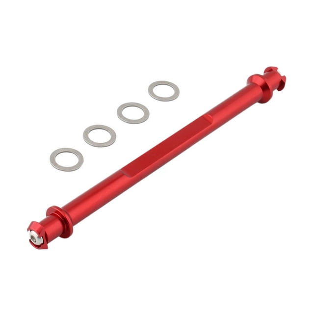 DYNWAVECA Patins de Pied de Moto Support Attelle Repose-Pieds Support avec Anneaux en O Remplacement Pièces de Réparation Support de Patte pour Moto Rouge