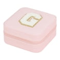 thumbnail image 2 of TopLLC 26 Letters Earring Jewelry Display Storage Box Case Organizer Flannel Tray Holder Gift, 2 of 3