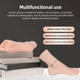 thumbnail image 4 of Silicone Foot Model Flexible Joint Positioning  Mannequin Foot for Nail Art Jewelry Display, 4 of 7