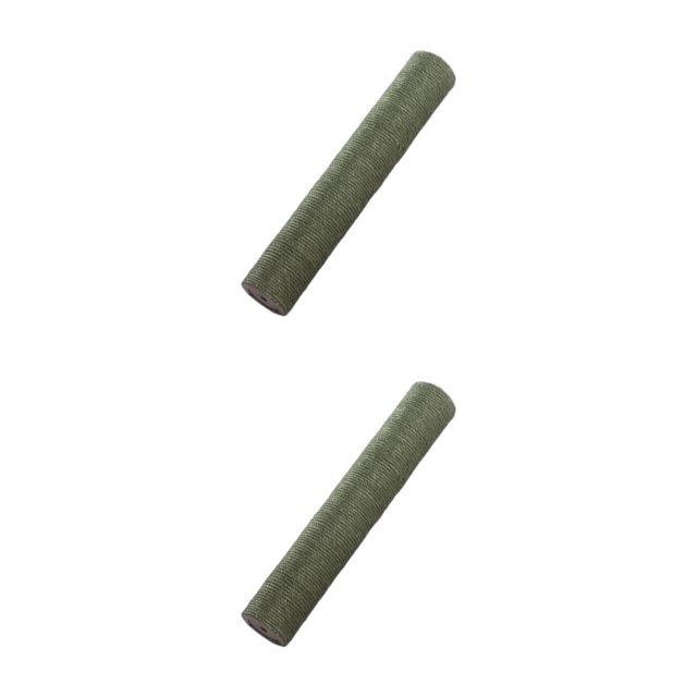Maytalsory 1Pack Scratch Post Refill Pole Grinding Protect Sisal Claw Rope Nails cat Green H 12.5cm Dia 7cm 2Set