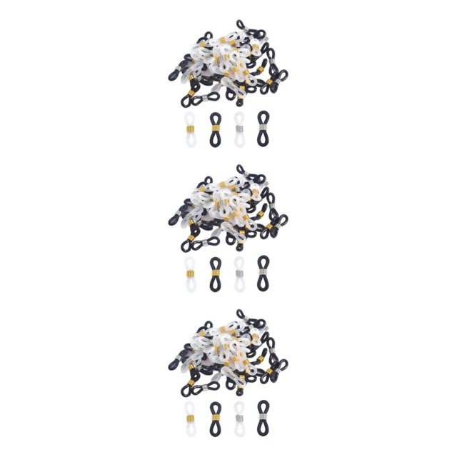 maskred Chaîne Porte-Lunettes à la Mode 50 Pcs Support Boucle Type B 50 Pcs 3Set