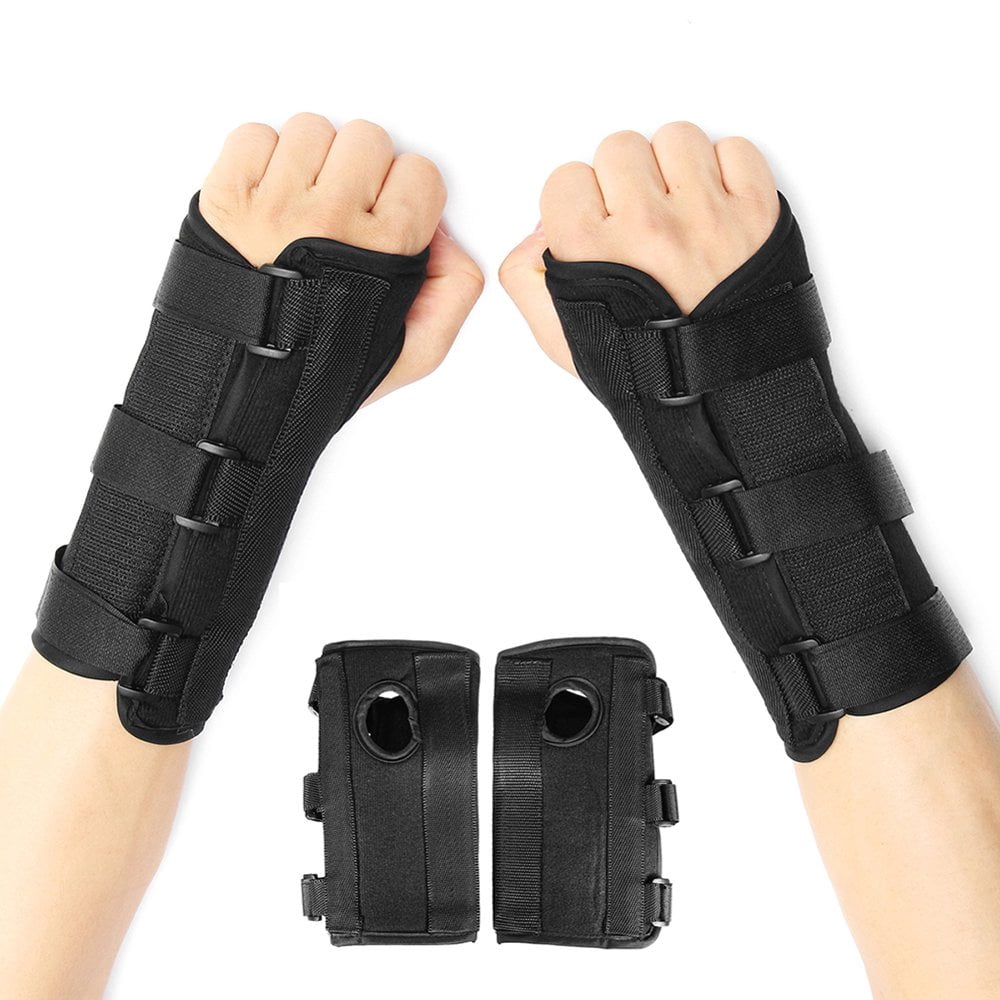 Left Right Splint Carpal Tunnel Wrist Brace Support Sprain Forearm Band Strap
