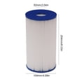 thumbnail image 4 of pitrice Recharge de Filtre en Polyester pour Piscine Gonflable en Forme de Colonne, Filtres de Pompe pour Spa et Jacuzzi, Réparation du Système de Filtration, Type III, 1 Ensemble, 4 of 6