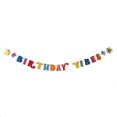 thumbnail image 1 of Packed Party Bannière Vibes d'anniversaire, 1 of 5