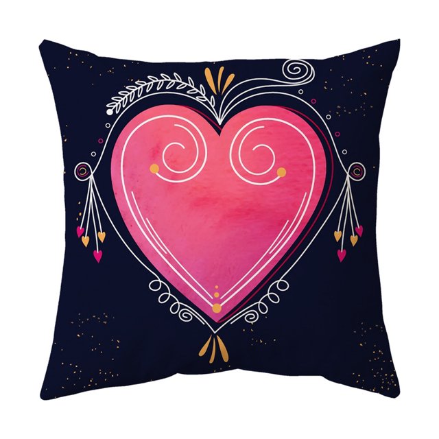 Jusqu'à 65 % de Rabais SMihono Coussin en Cuir Pêche Doux et Confortable pour la Saint-Valentin