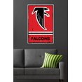 thumbnail image 4 of NFL Atlanta Falcons - Retro Logo 15 Wall Poster, 22.375" x 34", 4 of 4