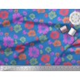 thumbnail image 3 of Soimoi Tissu Poly Georgette Tissu Imprimé Floral Artistique 1 Yard 42 Pouces de Large, 3 of 3