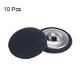 thumbnail image 3 of Unique Bargains 10pcs 40L Fabric Cloth Covered Button 25mm Round Metal Shank Sewing Buttons for Suits Dress Blouses, Deep Blue, 3 of 5