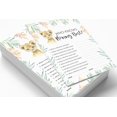 thumbnail image 4 of Inkdotpot Baby Cheetah Jungle Animals Who Knows Mommy BestBaby Shower GameCards FunActivity Cards Set Of 50Party Theme, 4 of 5