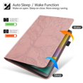 thumbnail image 2 of Tree of Life Embossed Case for ipad Pro 12.9(2024) Stand, Card Slots, Stylus Loop Gold, 2 of 5