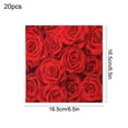 thumbnail image 3 of SASHENHG Valentines's Day Disposable Printed Napkins Face Towels Handkerchiefs Valentines's Day Party Tissues Suitable For Valentines's Day Kitchen Decorations, 3 of 6