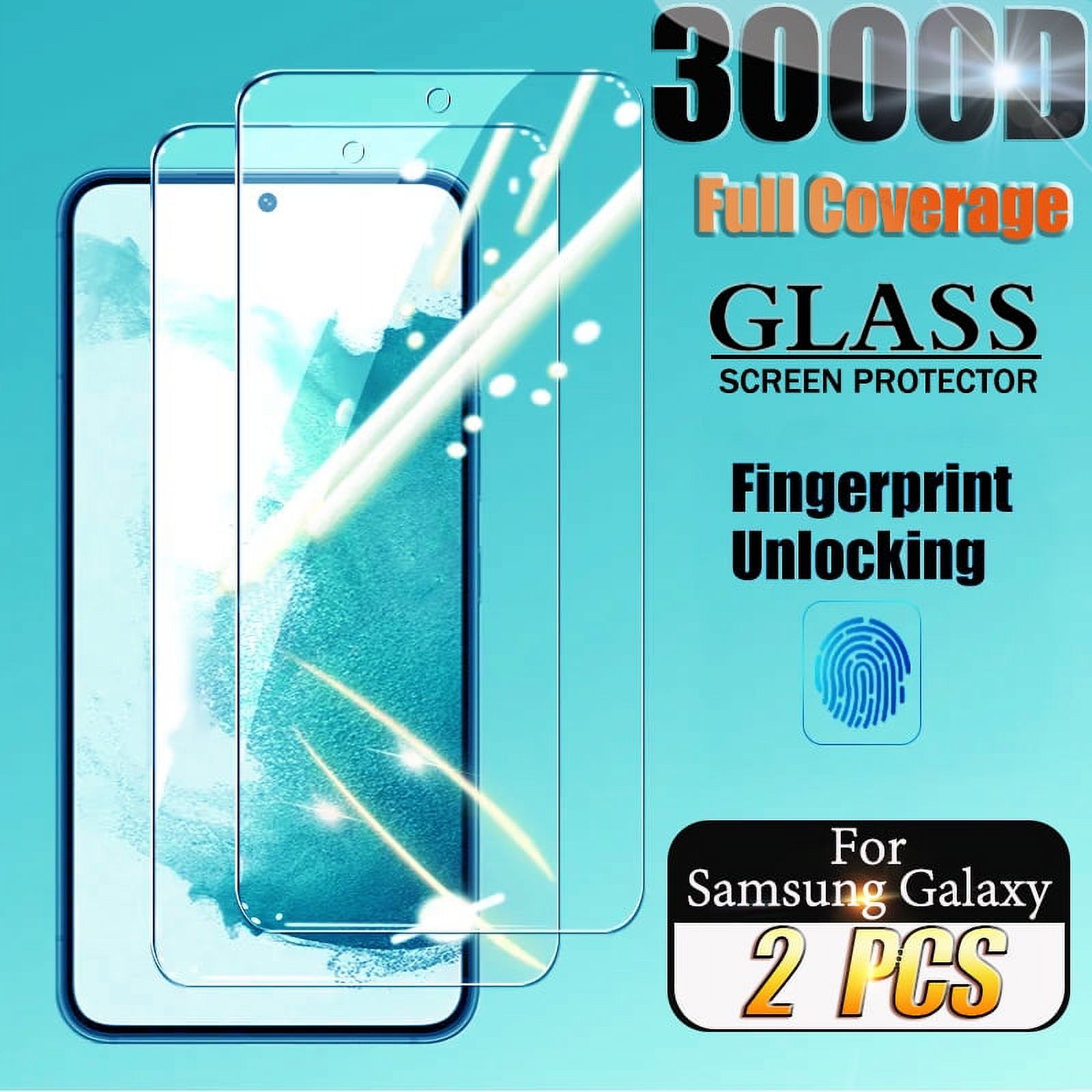 2PCS Tempered Glass For Samsung Galaxy S22 Screen Protector