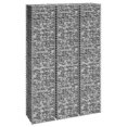 thumbnail image 2 of vidaXL Gabion Lits Surélevés 3 Pcs 30x30x150 cm Fer, 2 of 4