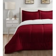 thumbnail image 2 of Swift Home Reversible Plush Mink & Sherpa Comforter Set, Luxuriously Soft, 2 of 3