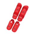 thumbnail image 1 of Lipstore Kickboxing Shin Guards Leg Instep Protection Pads for Boxing Sanda Taekwondo Red, 1 of 8