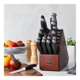 thumbnail image 1 of HENCKELS Elan 20 Piece, Knife Block Set, Black, 1 of 1