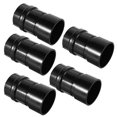 thumbnail image 3 of FONWILYO 5Pcs Vacuum Cleaner Hose Adapter Kit Black Plastic Convenient Replacement Coupler, 3 of 6