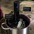 thumbnail image 5 of Anova Culinary Cuiseur de Précision sous Vide Mini 850 Watts Noir et Orange avec Application Modèle 2024, 5 of 5