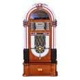 thumbnail image 2 of Arkrocket Taurus II Jukebox Vinyl Record Player Bluetooth USB SD CD Player Radio Retro Turntable Classic Jukebox (Taurus II - Maple), 2 of 2