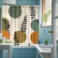 thumbnail image 3 of TIELUTT Doublure de Rideau de Douche en Tissu avec Renforcement Antirouille pour Rideaux pour Enfants pour Filles Doublure de Rideau de Douche Lourde avec Doublure de Rideau de Douche avec Crochets Anneaux de Rideau de Douche Crochets à Pression, 3 of 5