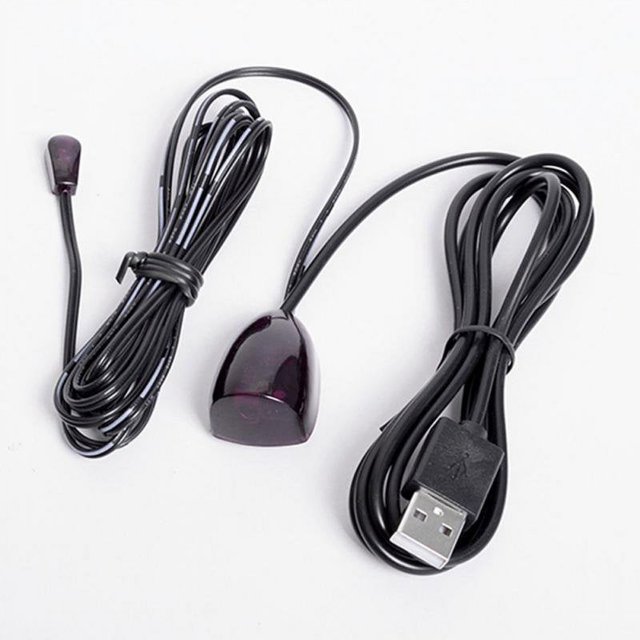 IR Infrared Remote Control USB Receiver Adapter Extender Repeater Emitter Cable Apply for TV Box