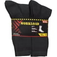 thumbnail image 2 of Mens Workload 6-Pack Work Socks, 2 of 2