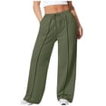 thumbnail image 2 of AUNVITO Women's Plus Size Casual Drawstring Sweatpants with Pockets for Sporty and Comfortable Style, 2 of 6