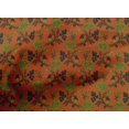 thumbnail image 4 of oneOone Cotton Poplin Fabric Leaves & Floral Block Printed Fabric 1 Yard 56 Inch Wide, 4 of 5