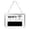 White, variant on Product Category Door Hanging Decoration and Product Title Home Exterior and Interior Door Sign for Password at Public Places—Wooden Wall Art for Hotel Store and Home