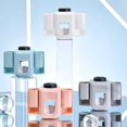 thumbnail image 2 of Toothbrush Holder Wall Mounted Toothpaste Dispenser Dustproof Cover Toothpastes Squeezer Home Apartment Children White, 2 of 9