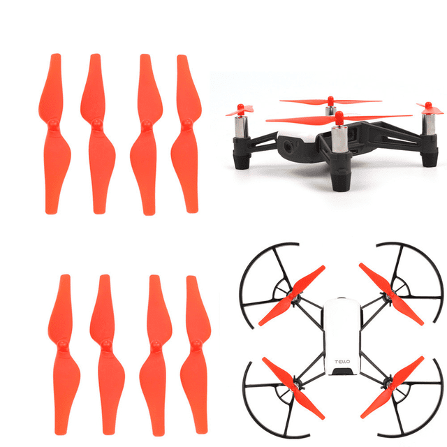 8pcs Quick Release Lock Propellers CCW CW Props Compatible with Tello Helicopter Flight Vehicle 8PCS