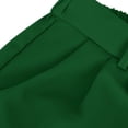 thumbnail image 4 of Timegard Womens Formal Pants Elastic High Waist Straight Leg Solid Color Office Work Lounge Pants Pockets, 4 of 7