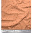 thumbnail image 1 of Soimoi polyester Crepe Fabric Cosmos Floral Print Fabric by the Yard 52 Inch Wide, 1 of 3