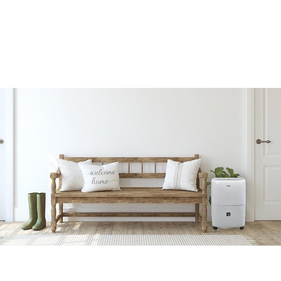 A TCL 30-Pint Dehumidifier does so much more than keep humidity at bay all day long