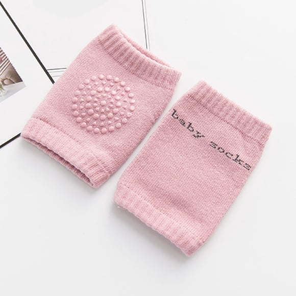 RXIRUCGD Baby Knee Pads Embroidery Sport Ware Learn Climbing Protective Gear( Pink )