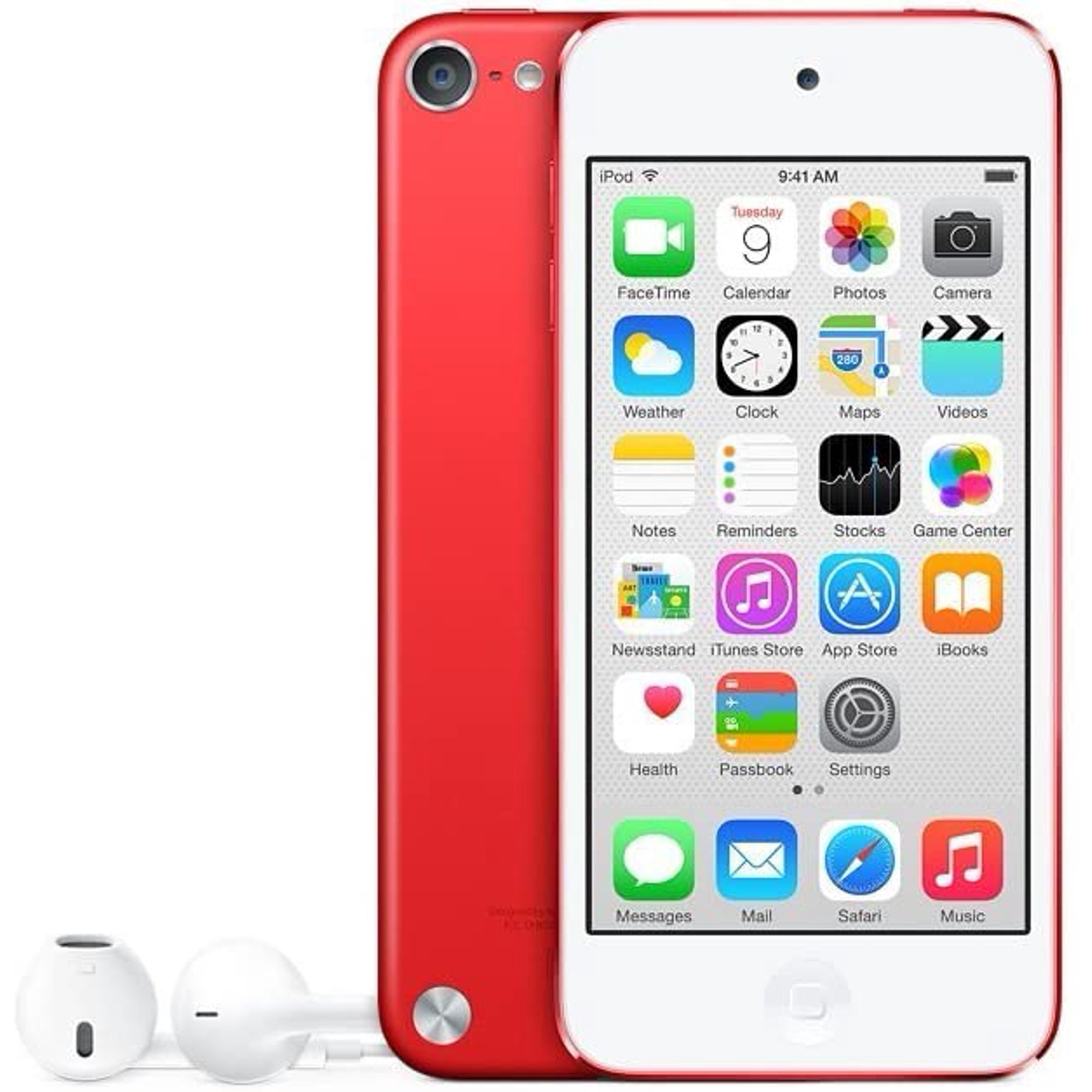 Apple iPod touch 32GB (5th Gen) Red-REFURBISHED - Walmart.ca
