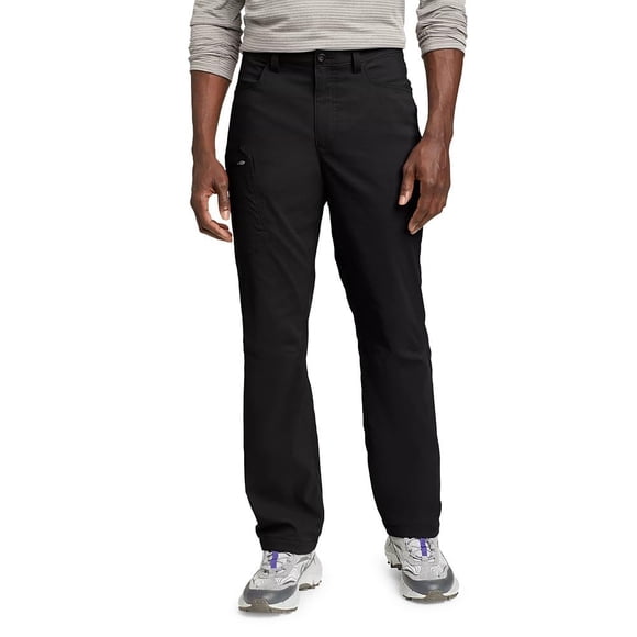 Eddie Bauer Men's Rainier Lined Pants, Black Rainier, 38W x 30L