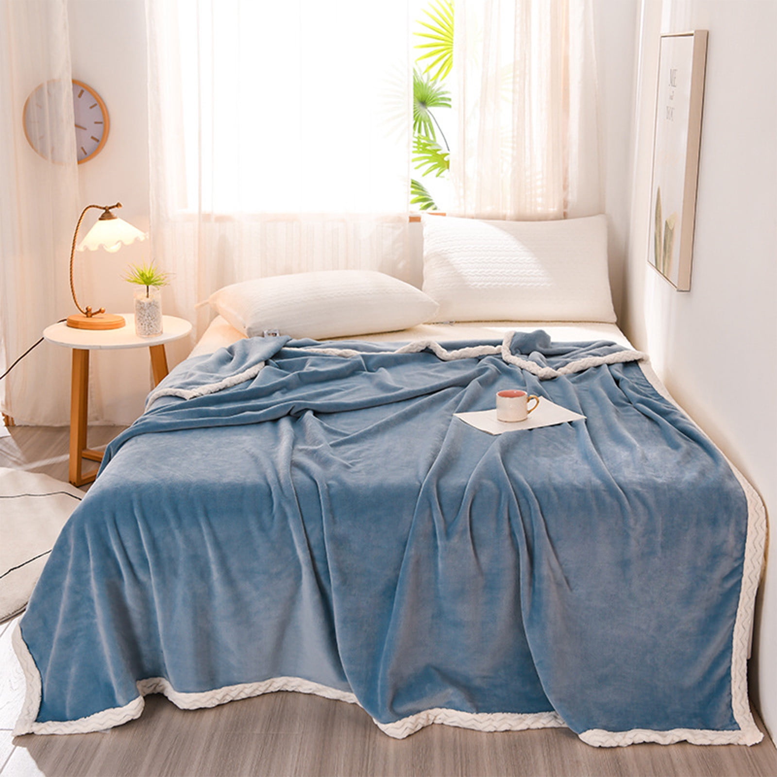 Infidev Cool And Breathable In Summer Solid Colour Milk Velvet Washable Cool Comforter Clearance Item